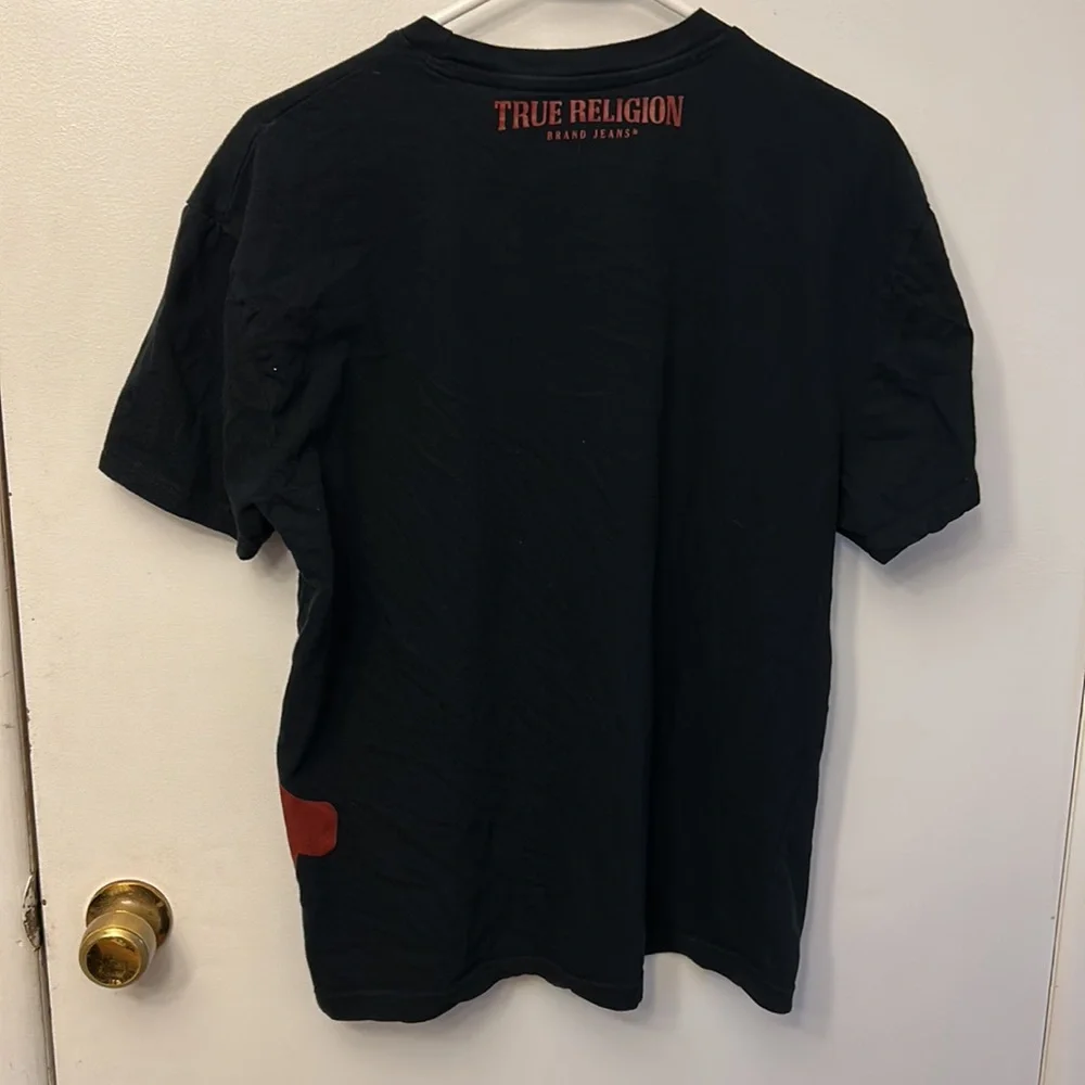 True Religion T-shirt Black Size Large